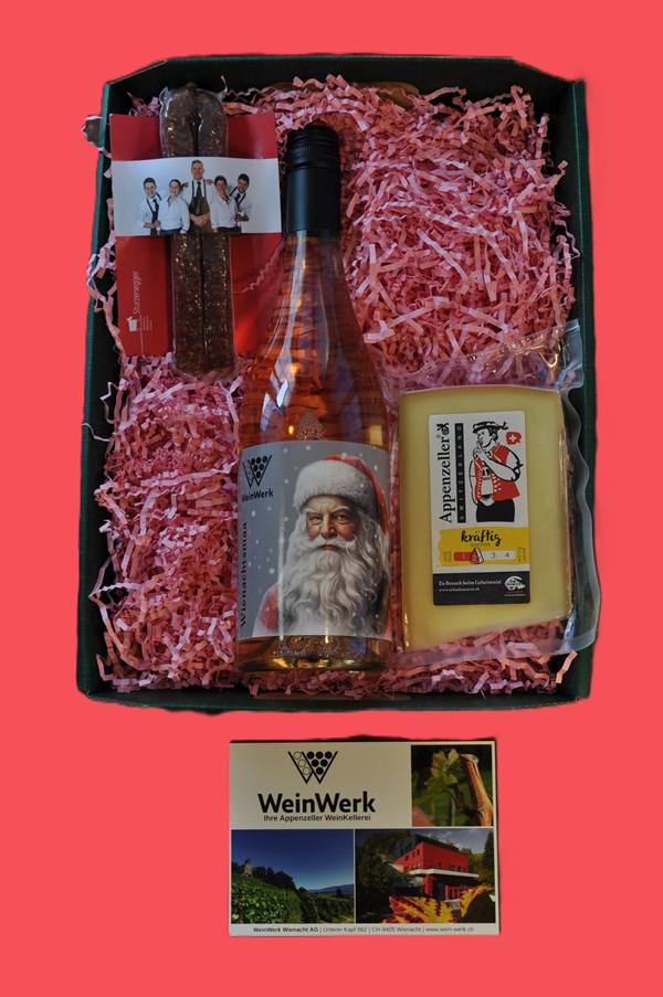 GeschenkKorb 'GschänkliBox - Blanc'